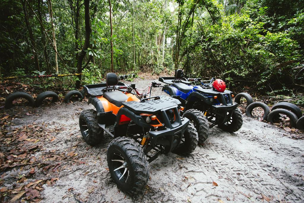 Sand & Sandals Desaru Beach Resort & Spa מראה חיצוני תמונה ATV ride at the Forest Research Institute of Malaysia